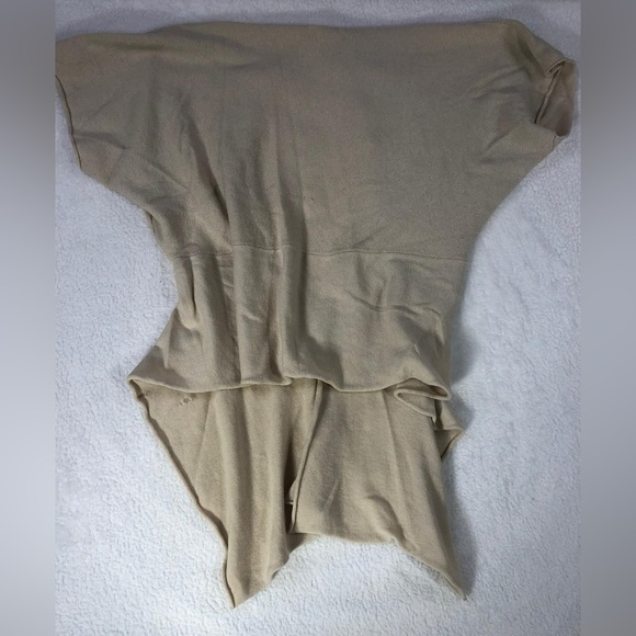 Banana Republic Cardigan Short Sleeve Open Front Waterfall Sz Xs - Picture 10 of 10